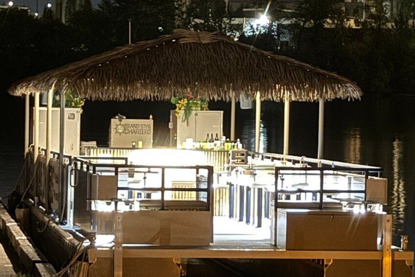 Portland City Lights and Tiki Nights 1-Hour River Cruise 3
