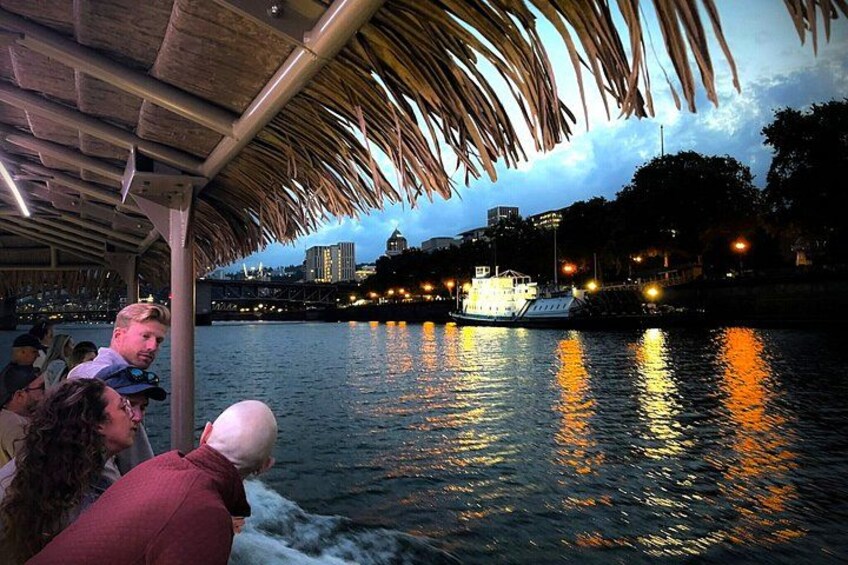 Portland City Lights and Tiki Nights 1-Hour River Cruise 2