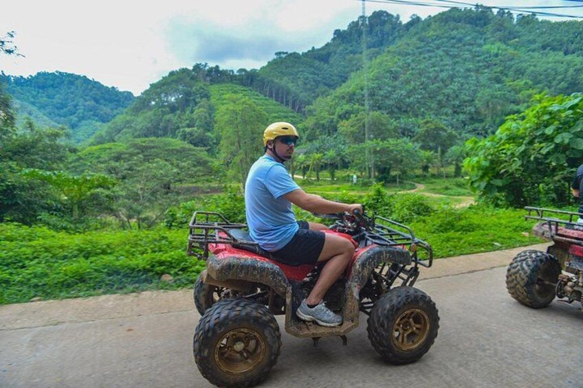 Bamboo Rafting and Monkey Cave with ATV Jungle from Phuket 4