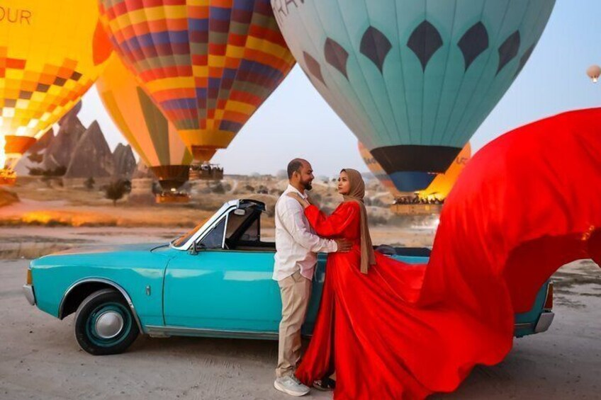 Cappadocia Photoshoot with Flying Dress & Reels 4