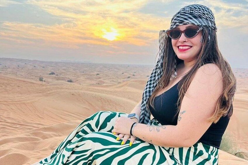 Premium Desert Safari ATV Camel Ride Sandboard with BBQ Dinner 4