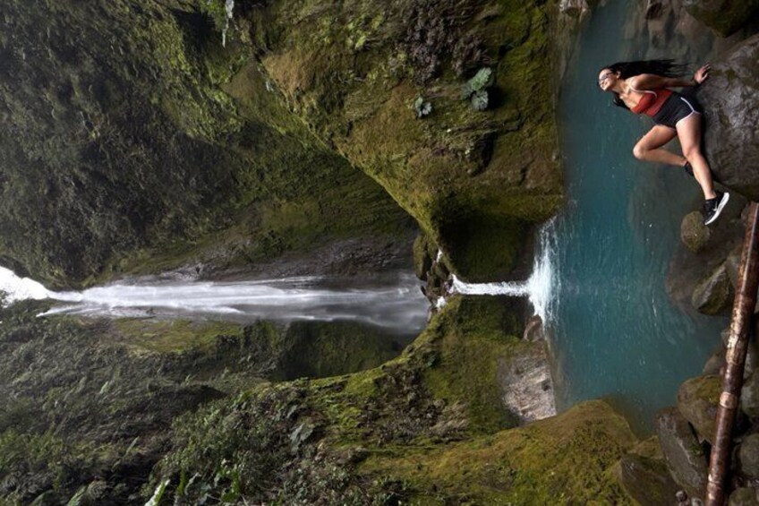 Costa Rica Canyon Waterfall Bajos del Toro 5