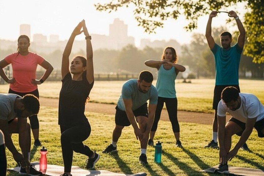 Outdoor Fitness Class 2