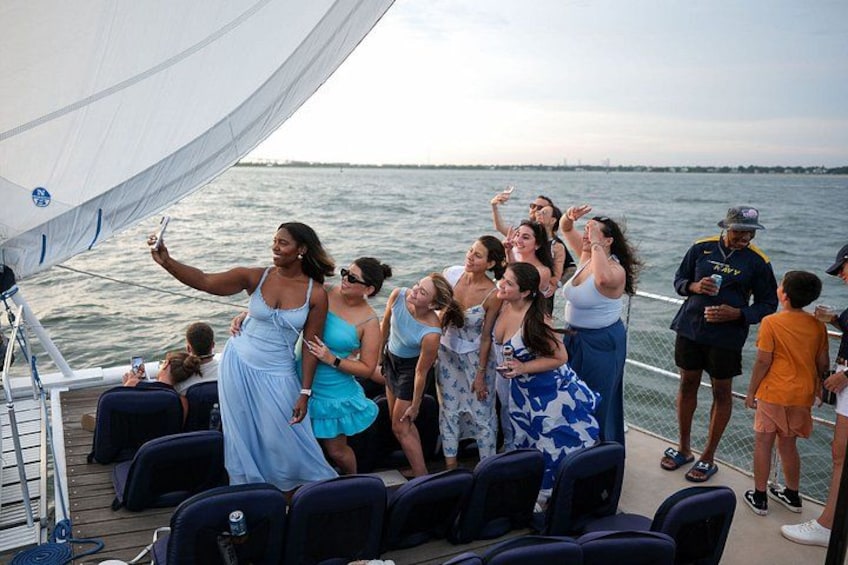 Sunday Mimosa Brunch Charleston Harbor Sail - Food Included 3