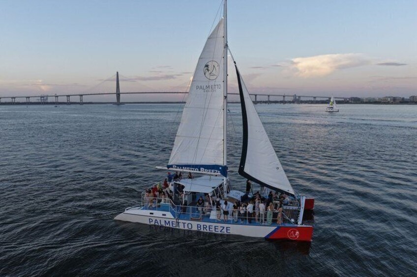 Sunday Mimosa Brunch Charleston Harbor Sail - Food Included 2
