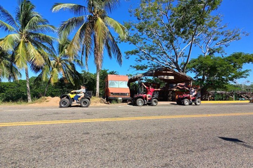 ATV's at Stone Island with Horse Ride, Water Sports, Food & Drink 5
