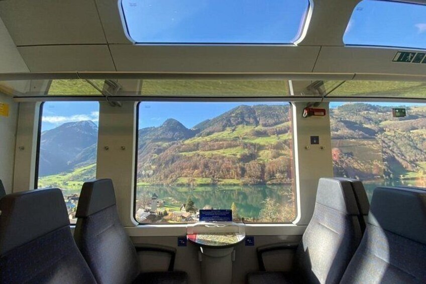 From Basel: Premium Panoramic train, Lucerne & Interlaken Tour 2
