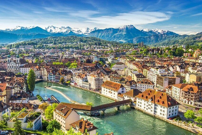From Basel: Premium Panoramic train, Lucerne & Interlaken Tour 2