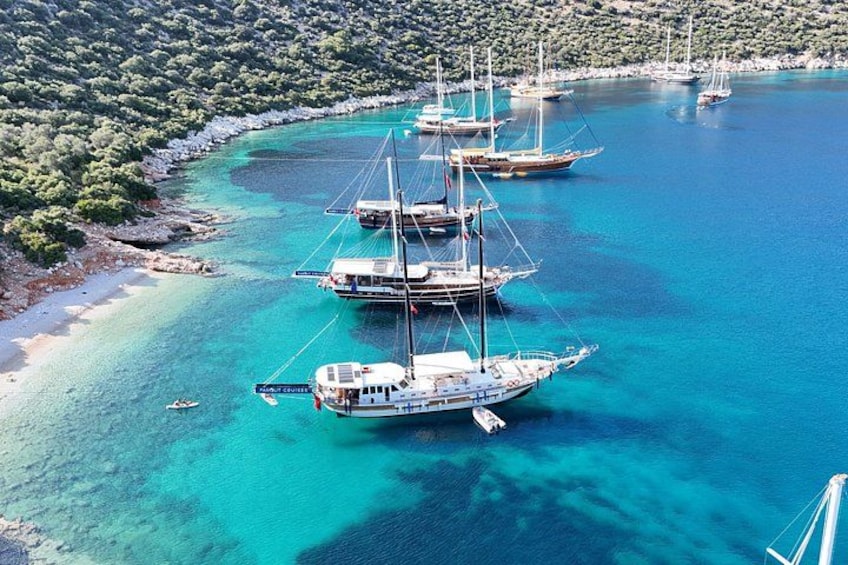 Sail Turkey: 18-39's Fethiye to Olympos Gulet Cruise 1