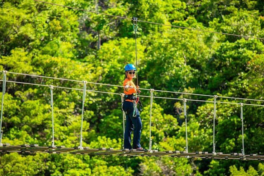 Koh Phangan Zipline Adventure with Wang Sai Waterfall View 2