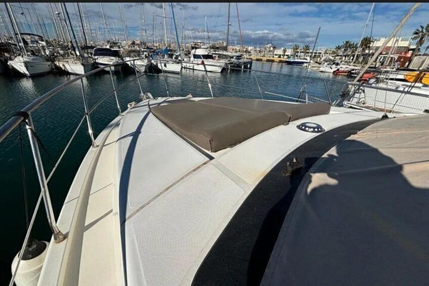 Torrevieja Sunset on Luxury Yacht Azimuth 16 meters 3