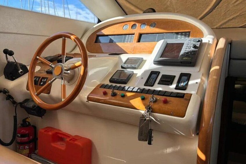 Torrevieja Sunset on Luxury Yacht Azimuth 16 meters 2