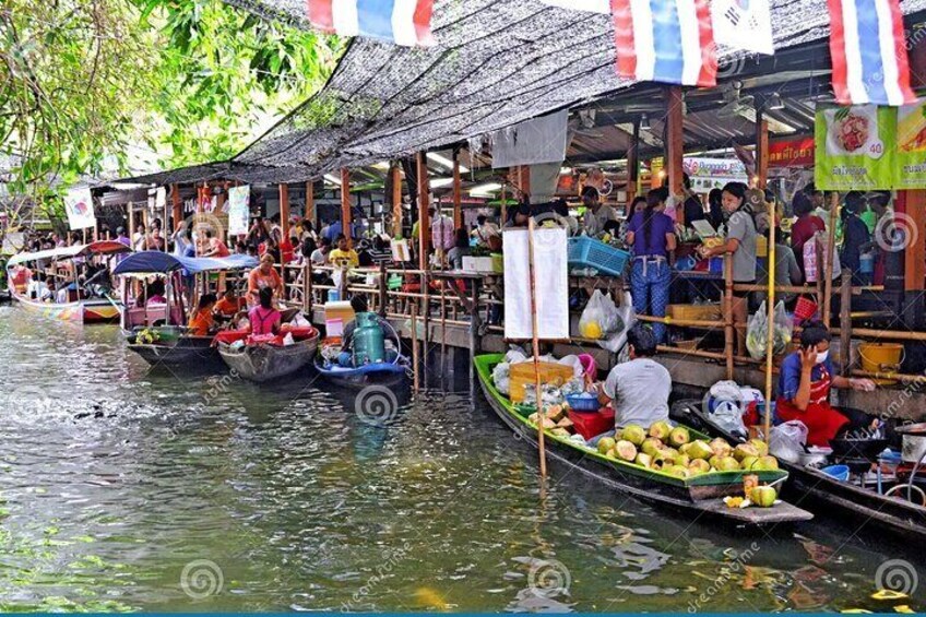 Bangkok Canal Wat Arun and Ladmayom Market 2