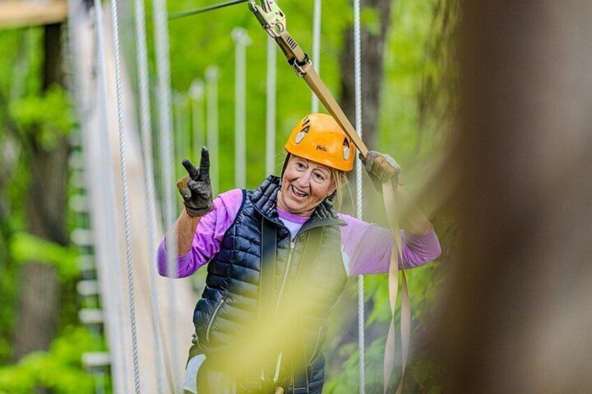 Epic Zipline Canopy Tour - The Gorge Zipline: Saluda, NC 2