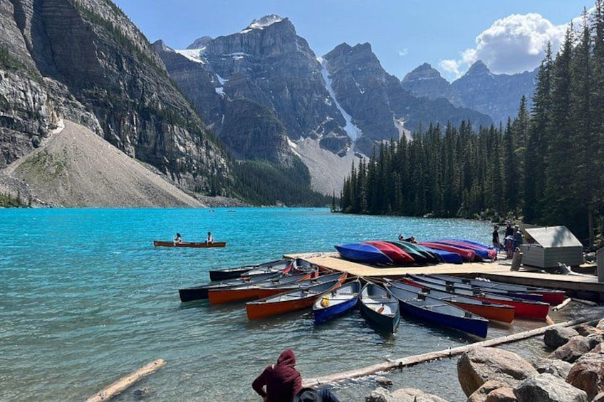 Banff Lake Louise and Moraine Lake Shuttle Tour 2