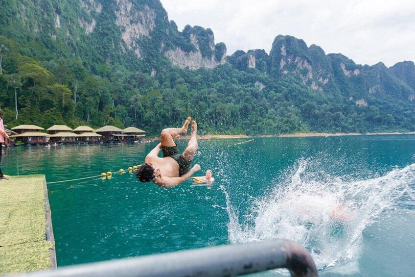 Cheow Lan Lake with Nam Rad Emerald Pool Tour from Khao Lak 3