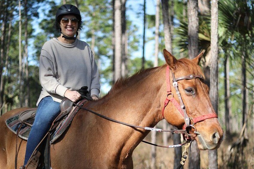 Our horses are well behaved and easy to ride! 4