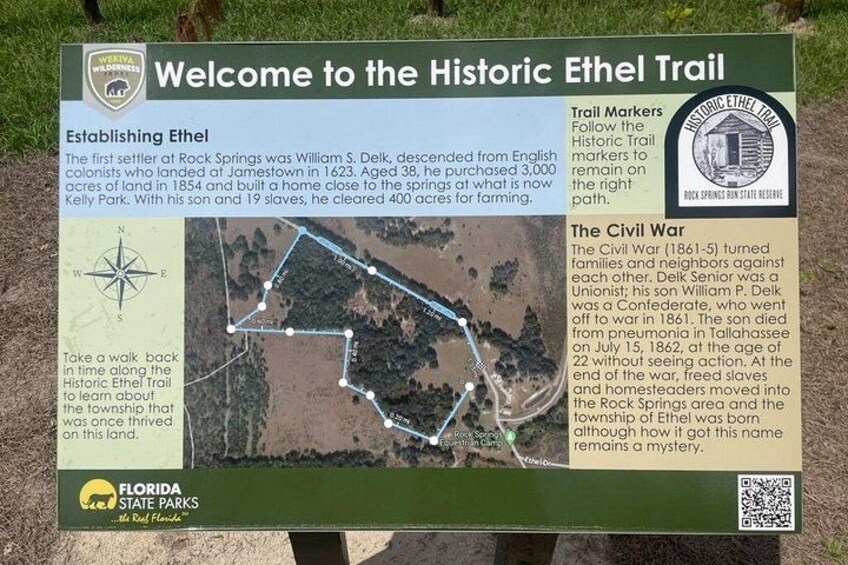 Trail rides include a wealth of information on the history of the park! 3