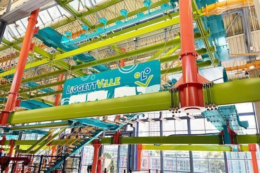 Two level ropes course San Antonio 3