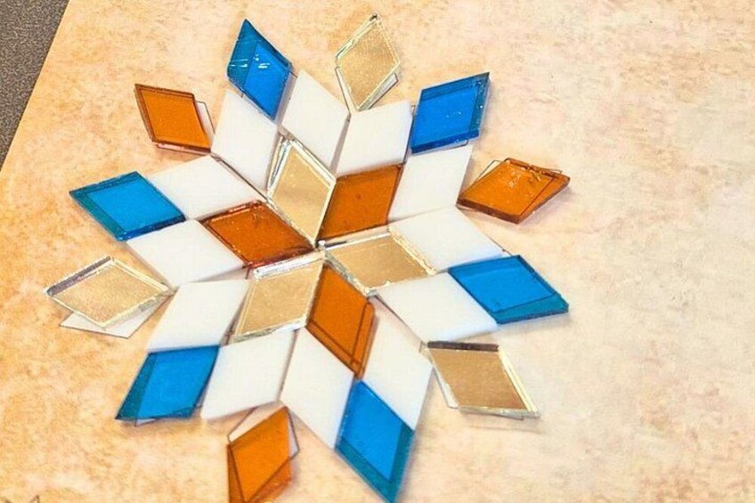 Mosaic Lamp Workshop in Brighton, MA 3