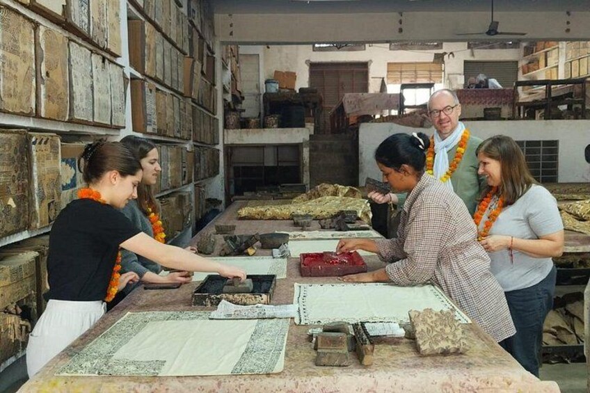 Fabric Block Printing in Jaipur 4