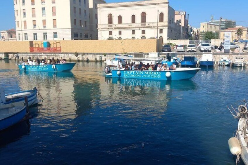 Syracuse Ortigia, Sea Caves, Pillirina, Bubbles Boat Tour 2