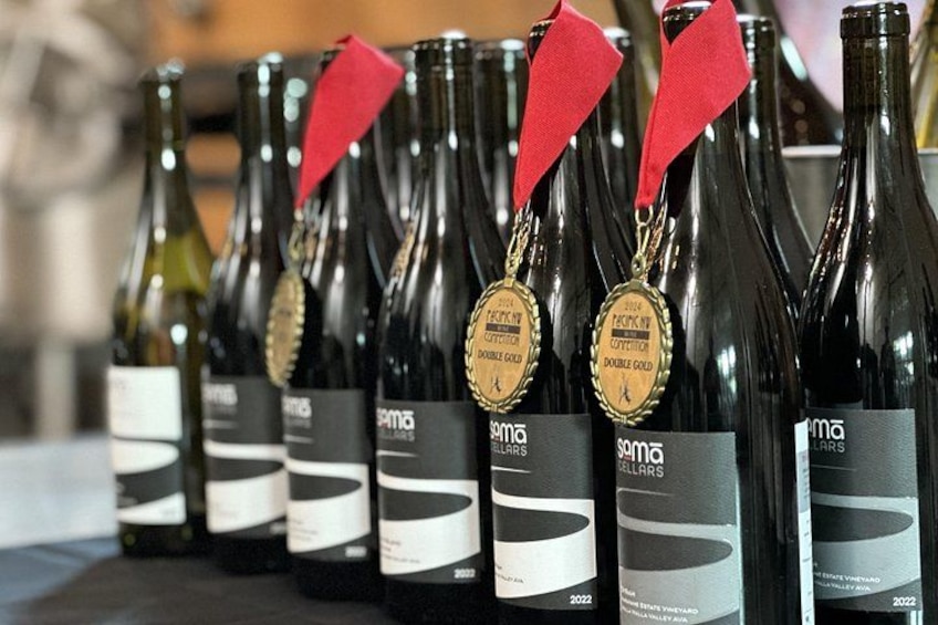 Wine Tasting at Samā Cellars a Boutique Washington Winery 2
