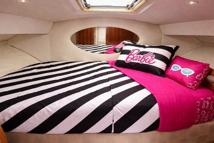 Barbie Pink Miami Yacht Rental 2 Free Jet skis Private Boat 2
