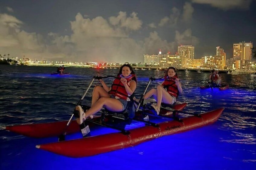 San Juan Night Water Bike Tour in Condado Lagoon 1
