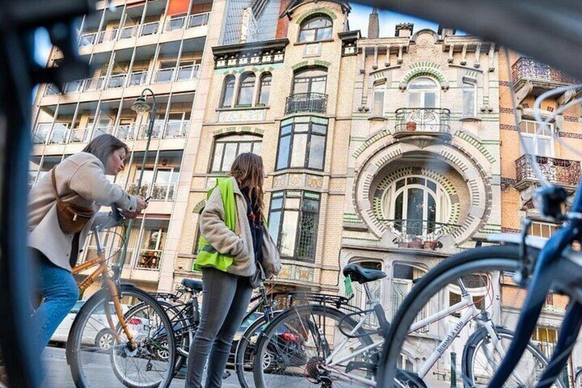 Guided tour Brussels: Art Nouveau by bike 2