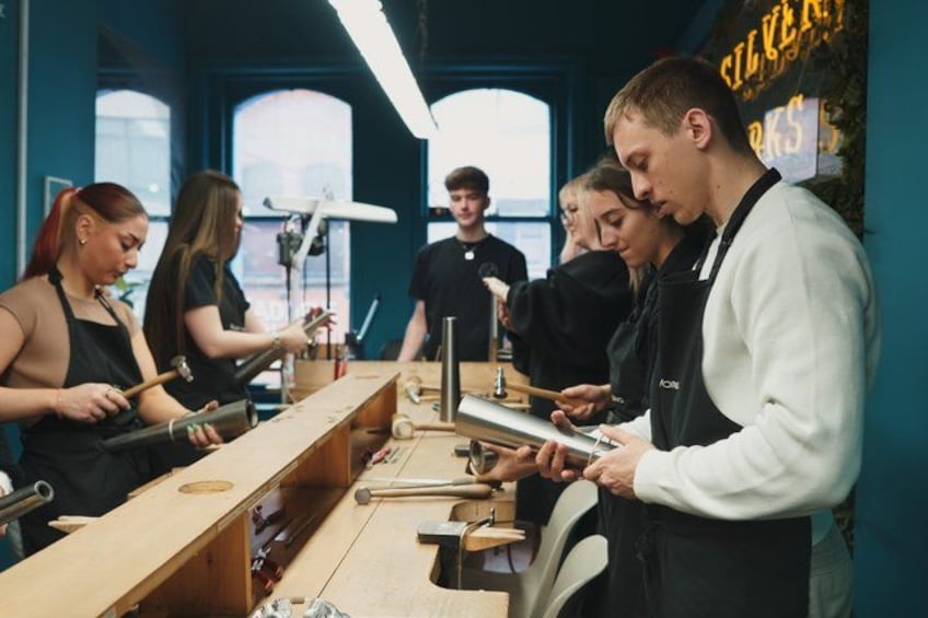 Dublin Silver Bangle Forging Workshop 1