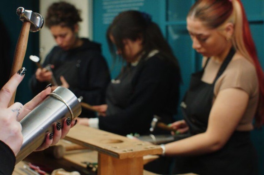 Dublin Silver Bangle Forging Workshop 4