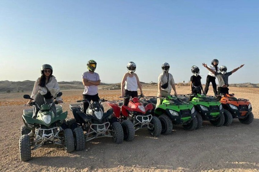 Golden Hour in Agafay: ATV Quad Ride & Dinner [Private Transport] 3