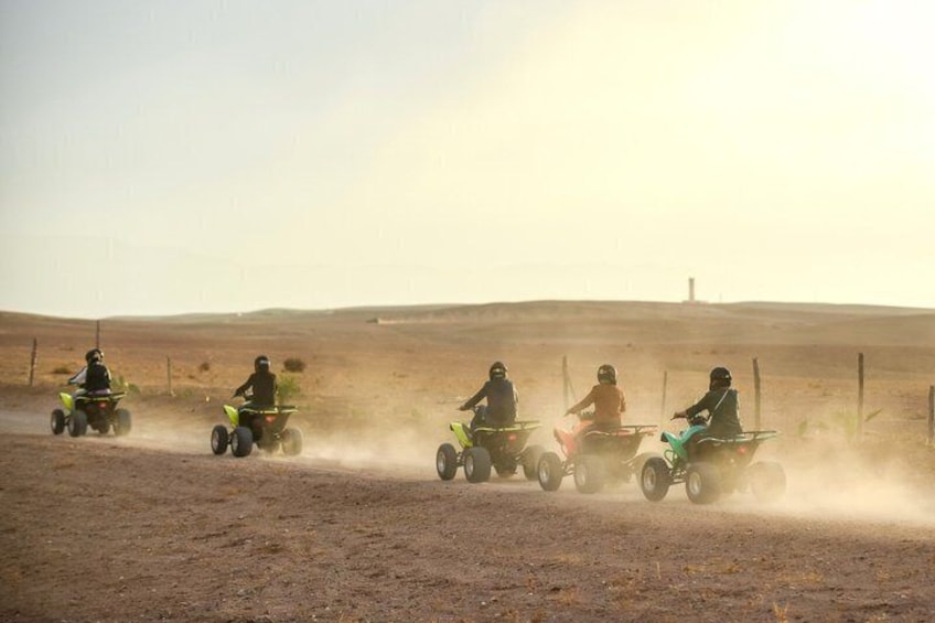 Golden Hour in Agafay: ATV Quad Ride & Dinner [Private Transport] 4