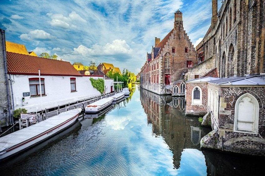 Across Bruges History Equals Fun with chocolate and waffle sample 4
