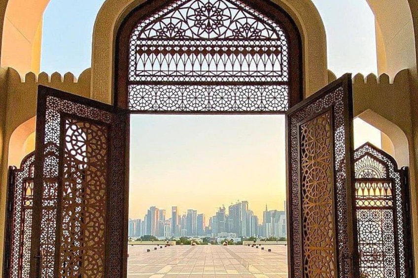 Skyline view from the courtyard 5