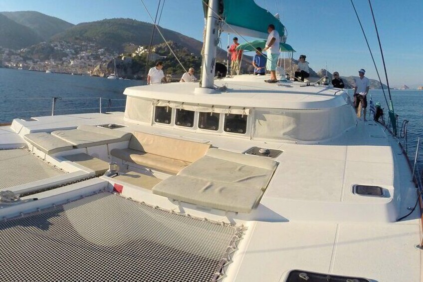 Kos: Catamaran Small Group Full-Day trip with Meal, Drinks, Swim 5