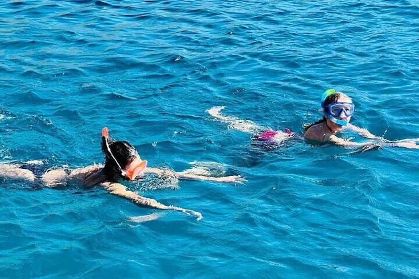 Kos: Catamaran Small Group Full-Day trip with Meal, Drinks, Swim 3