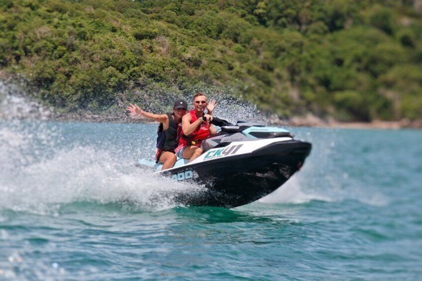 Pattaya Jet Ski Island Hopping Half Day Tour with Snorkeling 2