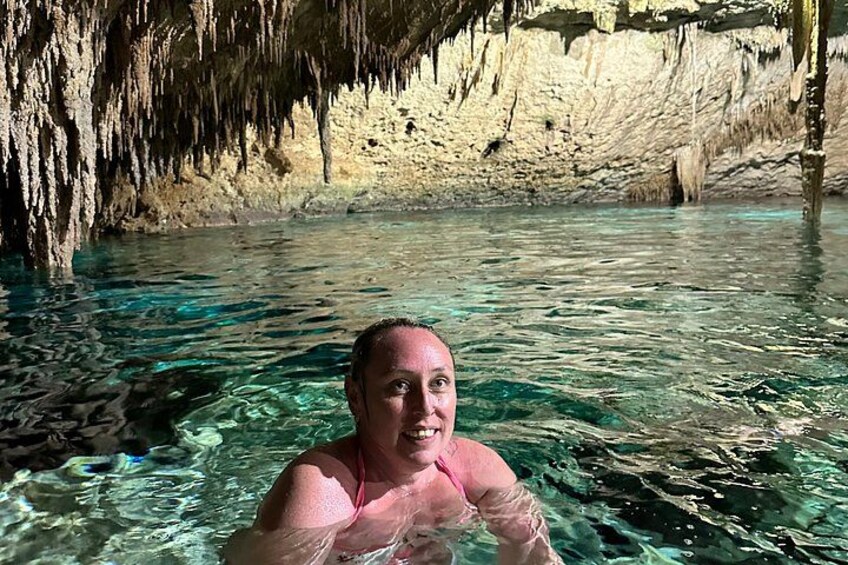 Private Cenote Sac Actun Cave Adventure from Riviera Maya 2