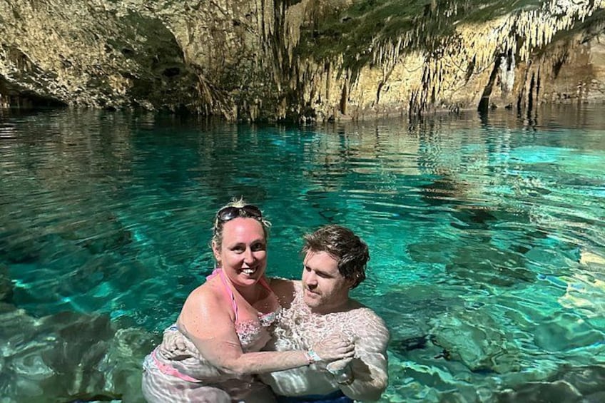 Private Cenote Sac Actun Cave Adventure from Riviera Maya 3
