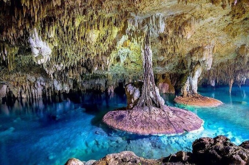 Private Cenote Sac Actun Cave Adventure from Riviera Maya 1