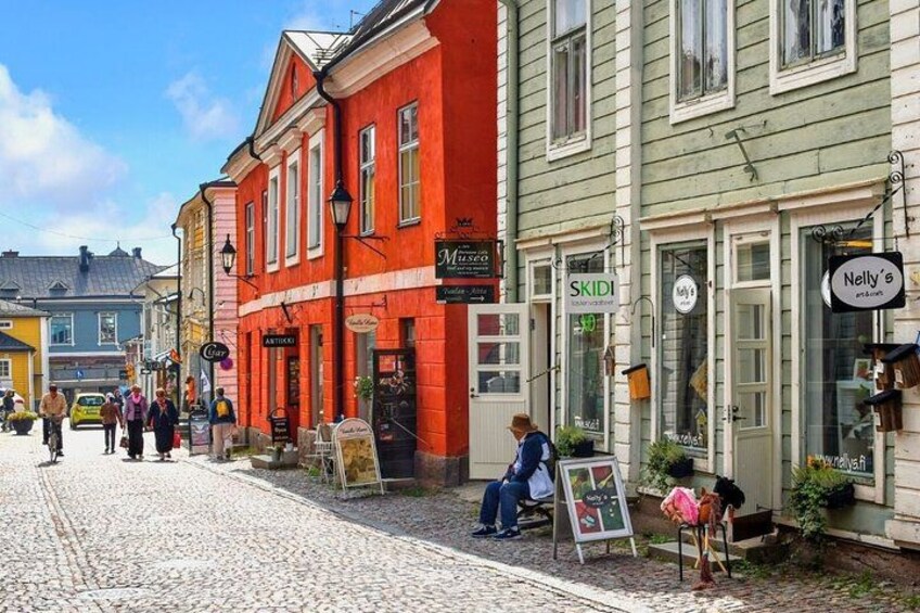 Building where King of Sweden Gustav III, and Tsar of the Russian Empire Alexander I, stayed during their visit to Porvoo 1