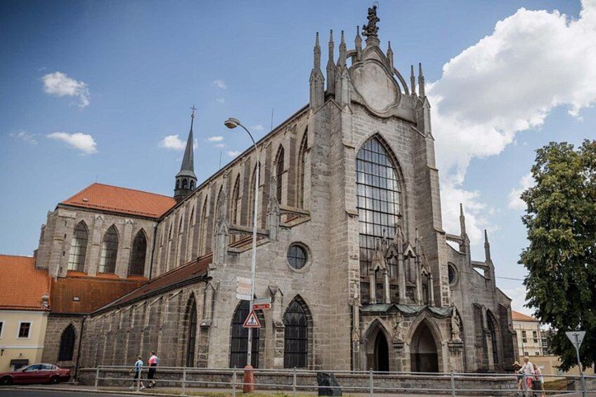 Visit the oldest cathedral in Central Europe, blending Gothic and Baroque styles in Sedlec. 2