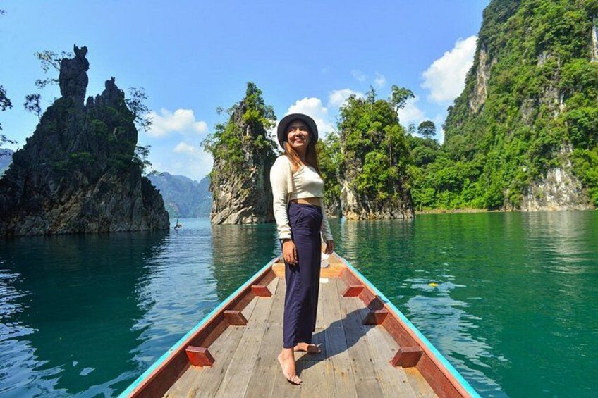 Cheow Lan Lake Tour with Cave and Rafthouse from Khao Lak 1