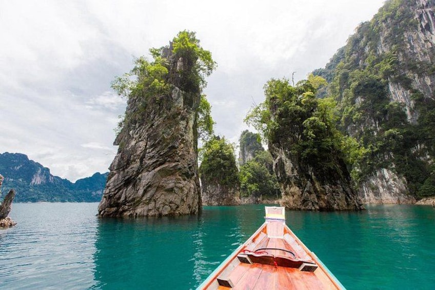 Cheow Lan Lake Tour with Cave and Rafthouse from Khao Lak 5