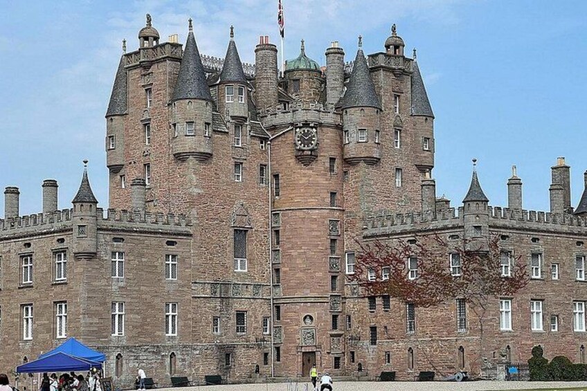 Glamis castle , Scotland , haunted castles tour Scotland 2