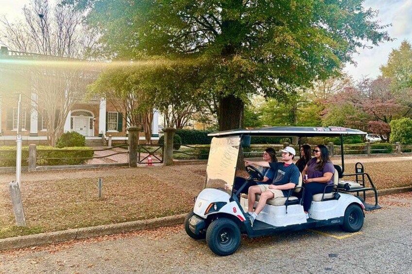Visit the only remaining documented antebellum garden in Alabama and learn about the families who once lived in the home it surrounds. (Pictured: The Battle-Friedman House) 1