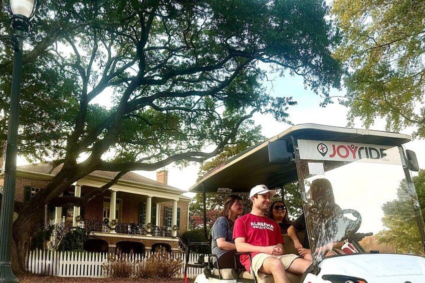Take in the beauty of UA's campus buildings while learning interesting pre and post-Civil War facts about them. (Pictured: Gorgas House) 2