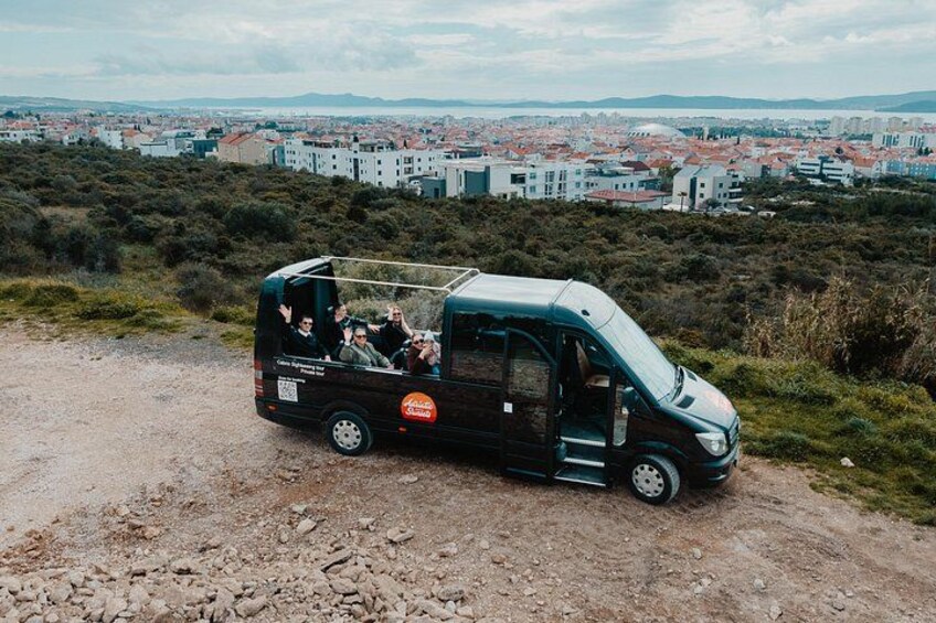 Experience Zadar Cabrio Guided Tour from Cruise Port 2